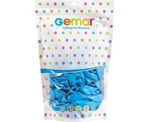 Balony pastelowe błękitne 33cm 50szt Balony pastelowe błękitne 33cm 50szt
