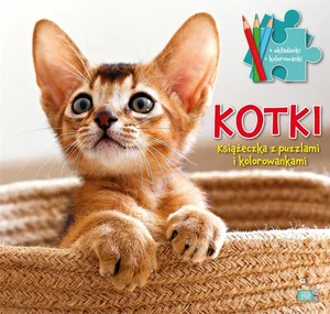 Kotki. Książeczki z puzzlami i kolorowankami