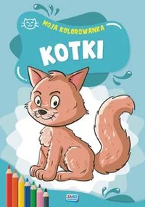 Kotki Moja kolorowanka 2 sztuki