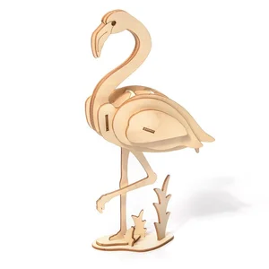 Little Story Drewniane Puzzle Model 3D - Flaming D007 Flaming