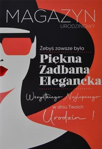 Karnet Urodziny damskie Karnet Urodziny damskie