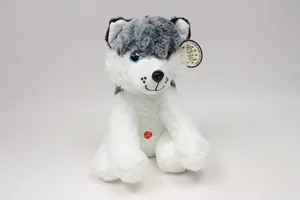 Pies husky z głosem 24cm