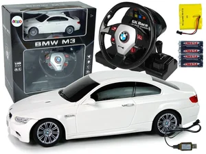 Auto zdalnie sterowane BMW M3 białe Auto zdalnie sterowane BMW M3 białe