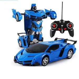 Auto Robot Transformers 2w1 R/C niebieski Auto Robot Transformers 2w1 R/C niebieski