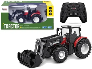 Traktor zdalnie sterowany 2,4 G czerwony Traktor zdalnie sterowany 2,4 G czerwony