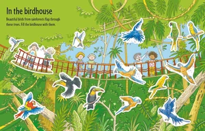 First Sticker Book Zoo