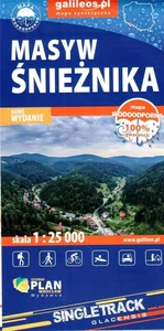 Mapa - Masyw Śnieżnika 1:25 000 Mapa - Masyw Śnieżnika 1:25 000