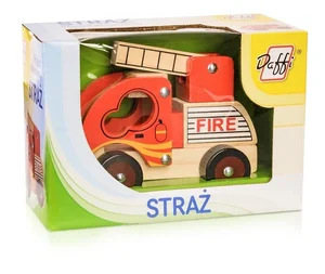 Auto drewniane Straż Pożarna Auto drewniane Straż Pożarna