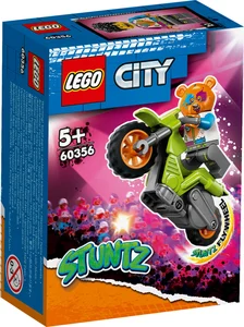 LEGO City Motocykl kaskaderski z niedźwiedziem 60356