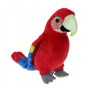Papuga czerwona 25cm Papuga czerwona 25cm