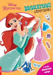 Disney Księżniczka Brokatowe ubieranki