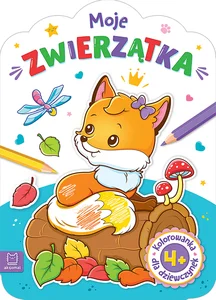 Kolorowanka dla dziewczynek Moje zwierzątka Kolorowanka dla dziewczynek Moje zwierzątka