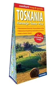 Toskania. Florencja, Siena, Piza laminowany map&guide 2w1: przewodnik i mapa Toskania. Florencja, Siena, Piza laminowany map&guide 2w1: przewodnik i mapa