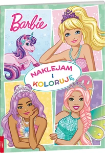 Barbie Dreamtopia Naklejam i Koloruję
