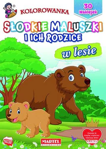 W lesie. Słodkie maluszki i ich rodzice W lesie. Słodkie maluszki i ich rodzice