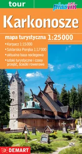 Karkonosze mapa turystyczna 1:25 000. Plastik Karkonosze mapa turystyczna 1:25 000. Plastik