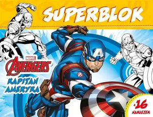 Superblok. Marvel Avengers Kapitan Ameryka Superblok. Marvel Avengers Kapitan Ameryka