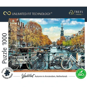 Puzzle 1000 Autumn in Amsterdam, Netherlands