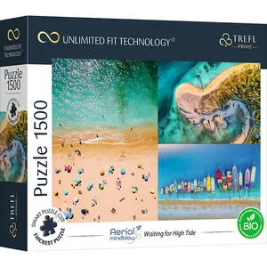 Trefl Puzzle 1500 UFT Aerial Mindblow: Waiting for High Tide