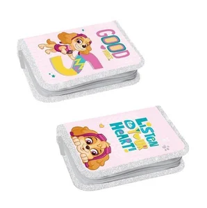 Piórnik 1 zamek 2 klapki z wyposażeniem Psi Patrol girls