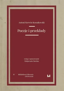 Poezje i przekłady Bibliotheca Litteraria. Tom II. Oświecenie