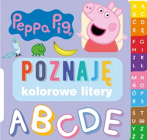 Peppa Pig Poznaję Kolorowe litery Peppa Pig Poznaję Kolorowe litery