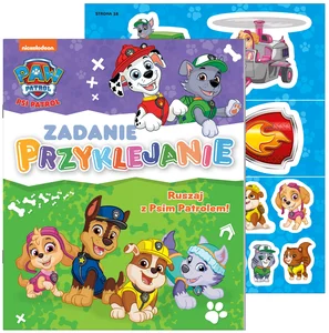 Ruszaj z Psim Patrolem! Psi Patrol. Zadanie Przyklejanie Ruszaj z Psim Patrolem! Psi Patrol. Zadanie Przyklejanie
