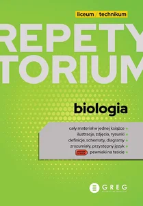 Repetytorium liceum/technikum Biologia 2023 Repetytorium liceum/technikum Biologia 2023