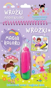 Fantastyczne jednorożce Magia koloru Kolorowanki wodne i magiczny pisak