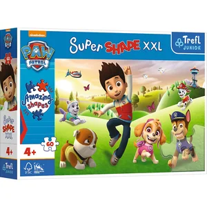 Puzzle 60 XXL Super Shape Uśmiechnięte pieski 50009