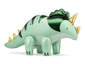 Balon foliowy Triceratops zielony 101x60.5cm Balon foliowy Triceratops zielony 101x60.5cm