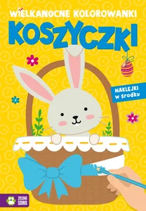 Wielkanocne kolorowanki Koszyczki
