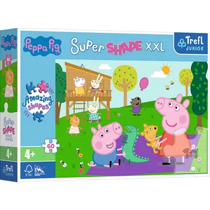 Puzzle 60 XXL Super Shape Zabawy z braciszkiem 50011 Puzzle 60 XXL Super Shape Zabawy z braciszkiem 50011