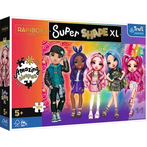 Puzzle 104 Stylowe Rainbow High