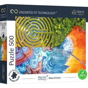 Puzzle 500 UFT - Aerial Mindblow: Maze of Colors 37460