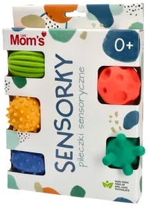 Mom's Care 886 Pastelowe piłeczki sensoryczne 5-pak Mom's Care 886 Pastelowe piłeczki sensoryczne 5-pak