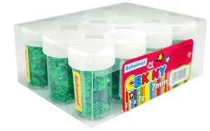 Cekiny 7mm zielone 12 x 7g Cekiny 7mm zielone 12 x 7g
