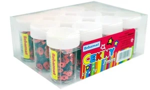 Cekiny 7mm czerwone 12 x 7g Cekiny 7mm czerwone 12 x 7g