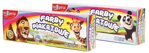 Farby plakatowe 6 kolorów 20ml Farby plakatowe 6 kolorów 20ml