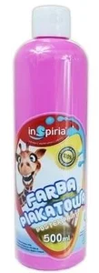 Farba plakatowa różowa 500ml Farba plakatowa różowa 500ml