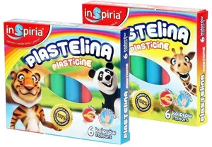 Plastelina 6 kolorów Plastelina 6 kolorów