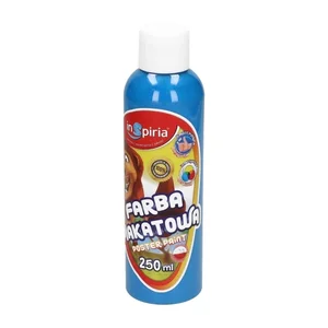 Farba plakatowa niebieska 250ml Farba plakatowa niebieska 250ml