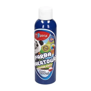 Farba plakatowa ciemnoniebieska 250ml