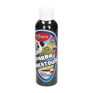 Farba plakatowa czarna 250ml Farba plakatowa czarna 250ml