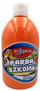 Farba szkolna pomarańczowa 500ml Farba szkolna pomarańczowa 500ml