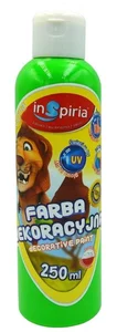 Farba dekoracyjna fluorescencyjna zielona 250ml Farba dekoracyjna fluorescencyjna zielona 250ml