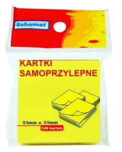 Karteczki samoprzylepne 51x51mm 100szt Karteczki samoprzylepne 51x51mm 100szt