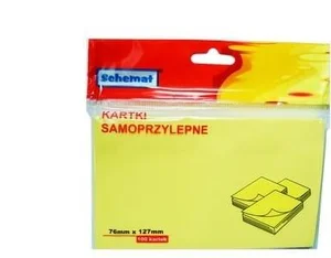Karteczki samoprzylepne 76x127mm 100szt Karteczki samoprzylepne 76x127mm 100szt