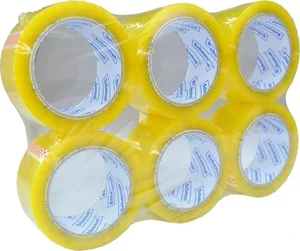 Taśma klejąca 48mmx91,4m przezroczysta (6szt) Taśma klejąca 48mmx91,4m przezroczysta (6szt)