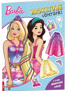 Barbie Dreamtopia Brokatowe ubieranki